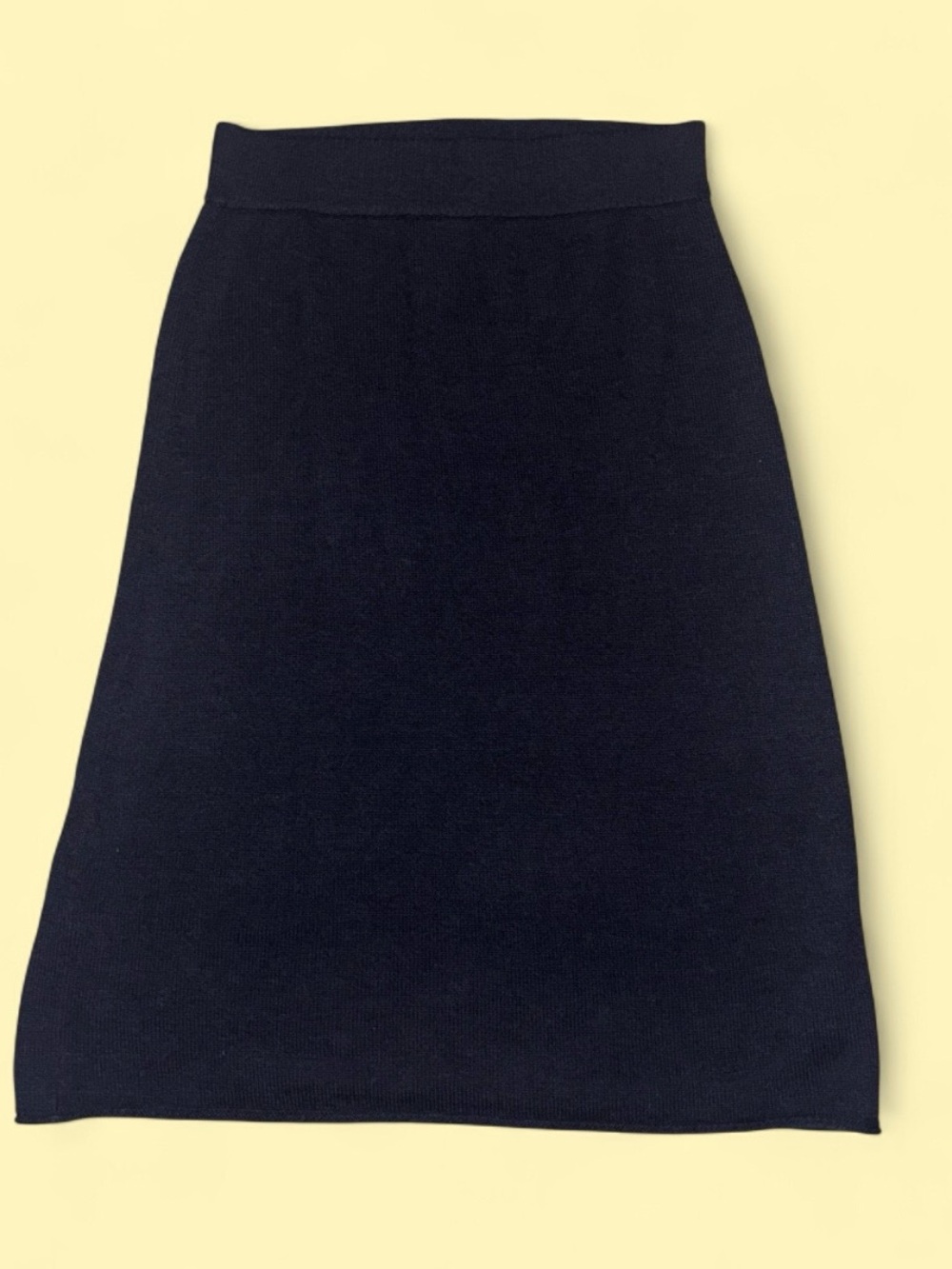 Poetry Fashion Merino Wool & Baby Alpaca Knitted Midi Skirt — Size 14 — NWT - Picture 3 of 9